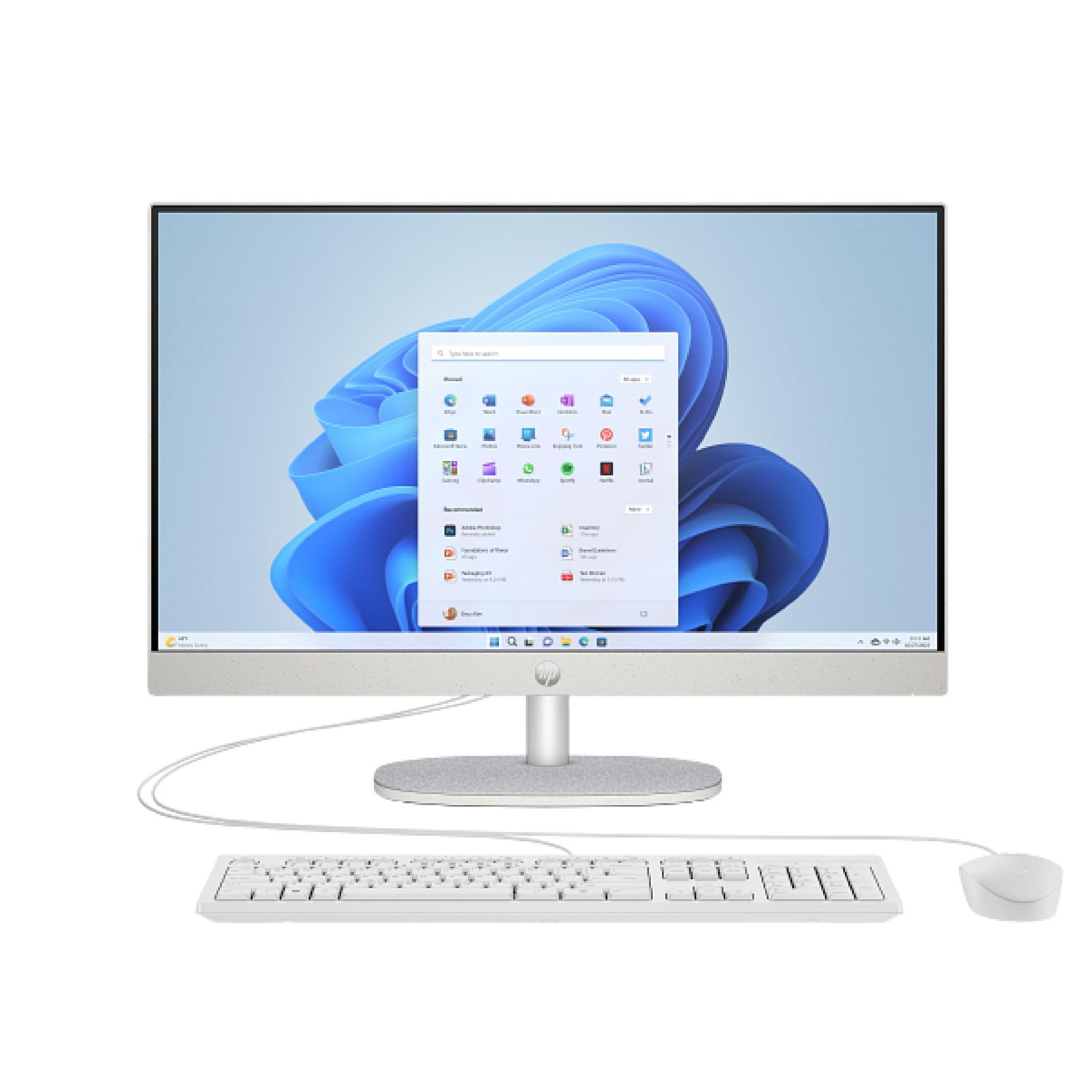 HP ProOne 245 G10 All-in-One PC | AMD Ryzen 7 7730U | 8GB RAM | 512GB SSD | 23.8-inch Full HD | DOS | Exatech Computer UAE