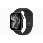 Apple iWatch Series 11 GPS 46mm Jet Black Aluminum Case with Black Sport Band M/L