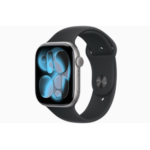 Apple iWatch Series 11 GPS 46mm Space Gray Aluminum Case with Black Sport Band M/L