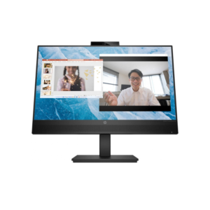 HP M24m 23.8-inch FHD conferencing monitor with 5MP webcam and USB-C for business workspaces in UAE