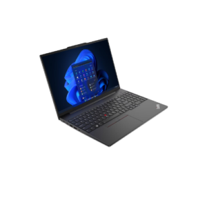 Lenovo ThinkPad E16 Gen 1 Intel Core i5 Laptop – 16″ WUXGA Display, Arabic/English Keyboard – Graphite Black