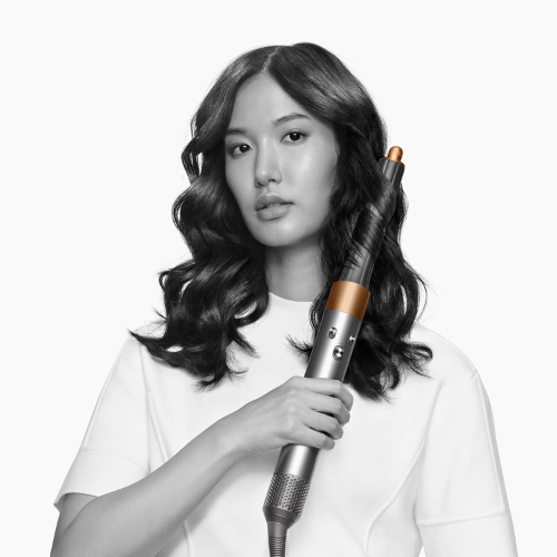 Dyson Airwrap™ Long Lite Multi-Styler – Nickel / Copper | Lightweight Hair Styler | International Version - Image 4