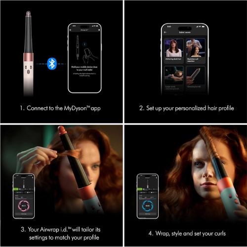 Dyson Limited Edition Airwrap i.d.™ Multi-Styler & Dryer – Straight + Wavy Hair | Jasper Plum | International Version - Image 4