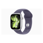 Apple iWatch Series 11 GPS 42mm Silver Aluminum Case with Purple Fog Sport Band S/M