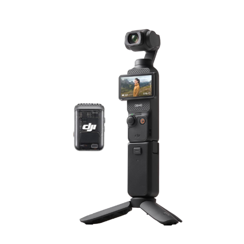 DJI Osmo Pocket 3 Creator Combo – 1” CMOS Vlogging Camera, 4K/120fps, 3-Axis Stabilization, UAE Version