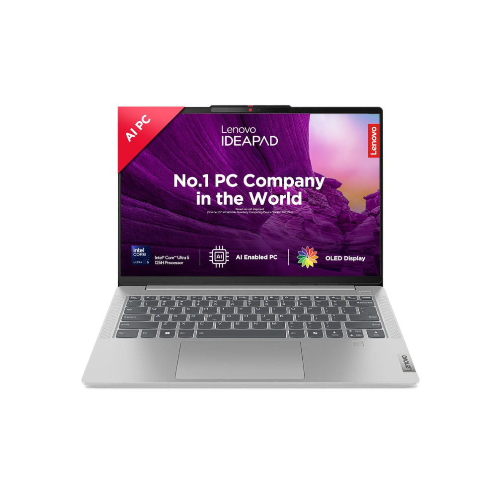 Lenovo IdeaPad Slim 5 Laptop | Intel Core Ultra 5 125H | 16GB RAM | 512GB SSD | 16" 2K OLED Touch Display | Windows 11 Pro | Cloud Grey