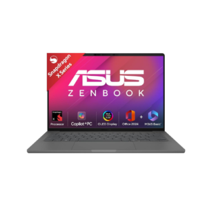 ASUS ZenBook 14 UX3407QA-X1P512 Snapdragon X Plus X1P-42-100 16GB 512GB 14″ OLED Windows 11 Zabriskie Beige