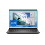 Dell Inspiron 14 5440 laptop with Intel Core i5-1334U processor, 14-inch WUXGA display, and Carbon Black finish supplied by Exatech Computer in the UAE