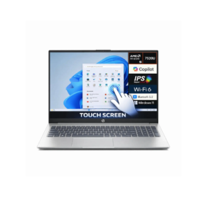 HP 15-fc0146dx AMD Ryzen 5 7520U 512GB SSD 8GB 15.6" (1920x1080) Touch WIN11 NATURAL SILVER - 1350