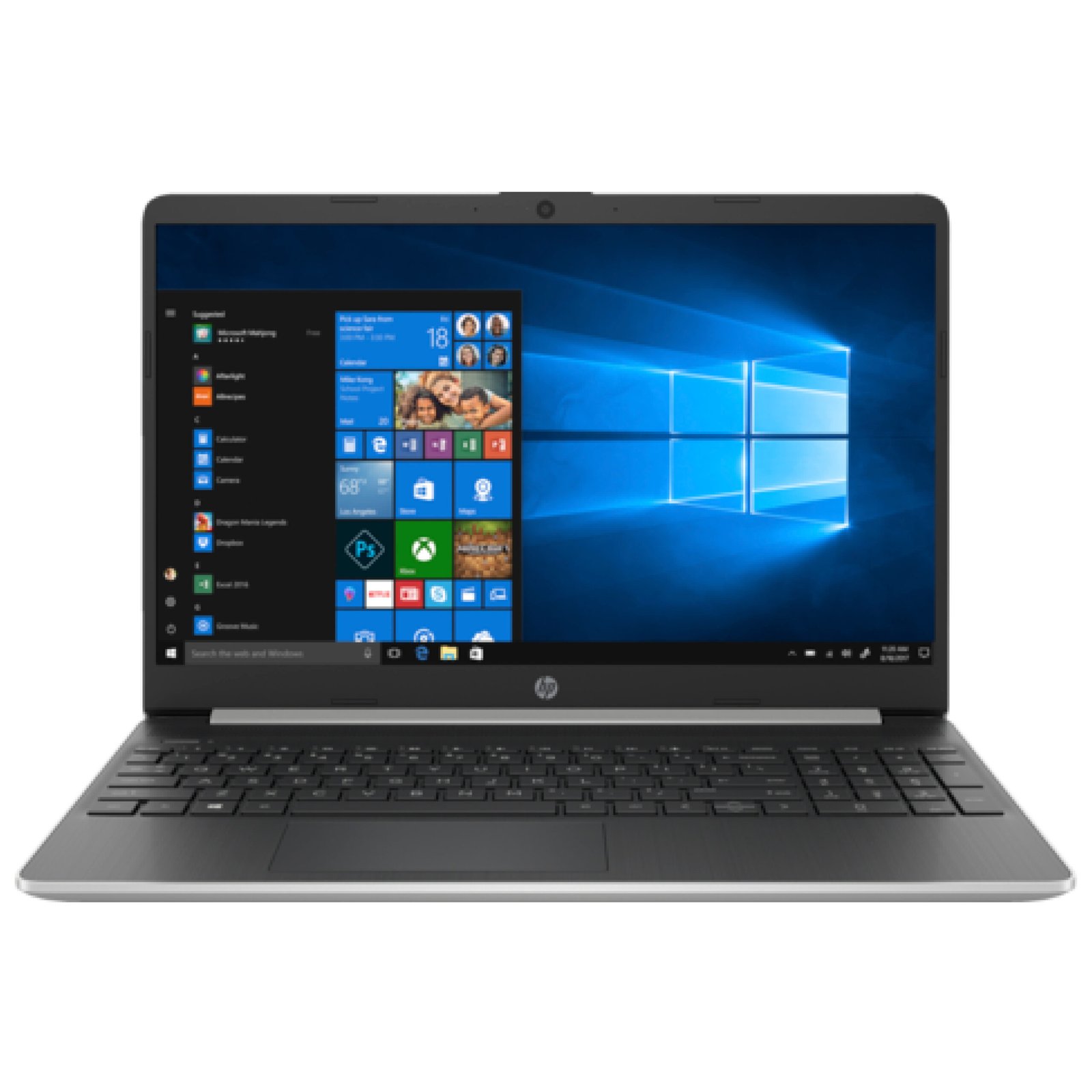 HP 15s-fq0008nia Laptop | Intel Celeron N4120 | 4GB RAM | 256GB SSD | 15.6-inch HD | Exatech Computer UAE