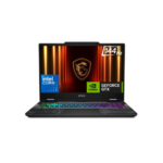 MSI Cyborg 15 A13UC-2244XAE gaming laptop with Intel Core i5-13420H processor, NVIDIA GeForce RTX 3050 graphics, and 15.6-inch Full HD 144Hz display in Obsidian Black supplied by Exatech Computer in the UAE
